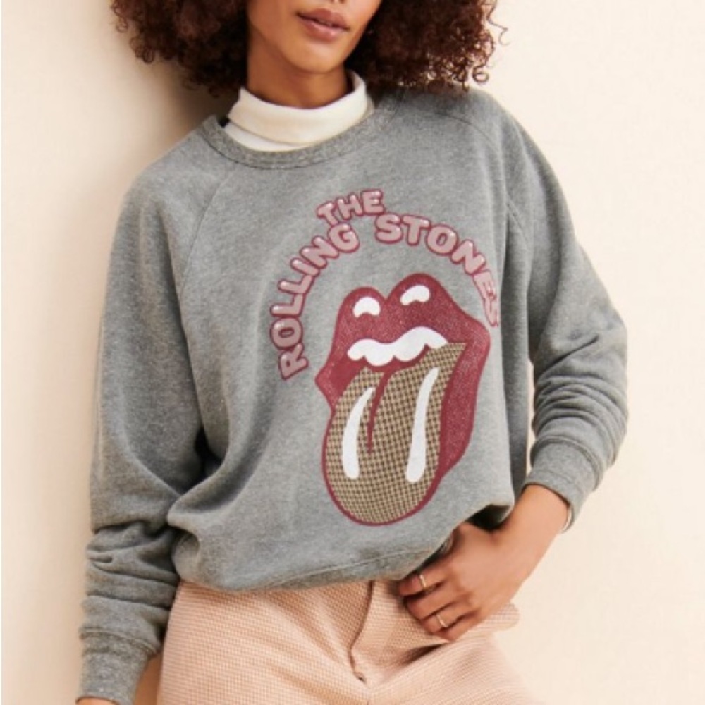 LETLUV➕Rolling Stones Sweatshirt